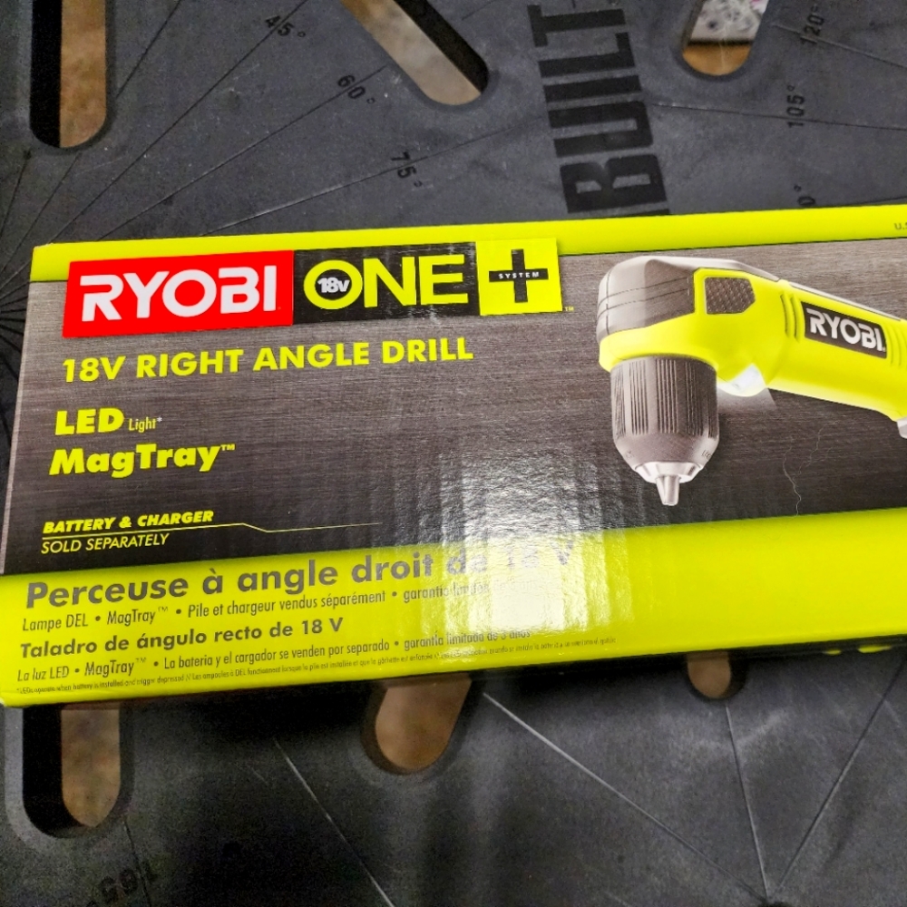 Ryobi Right Angle Drill